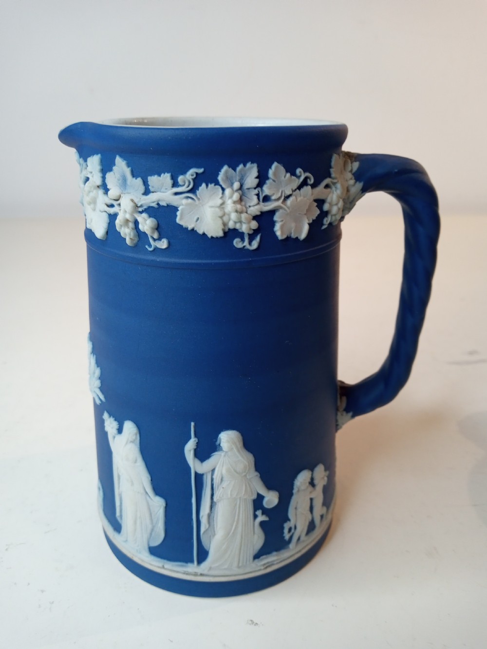 Two Wedgwood Japerware Milk Jugs, 1930's View V