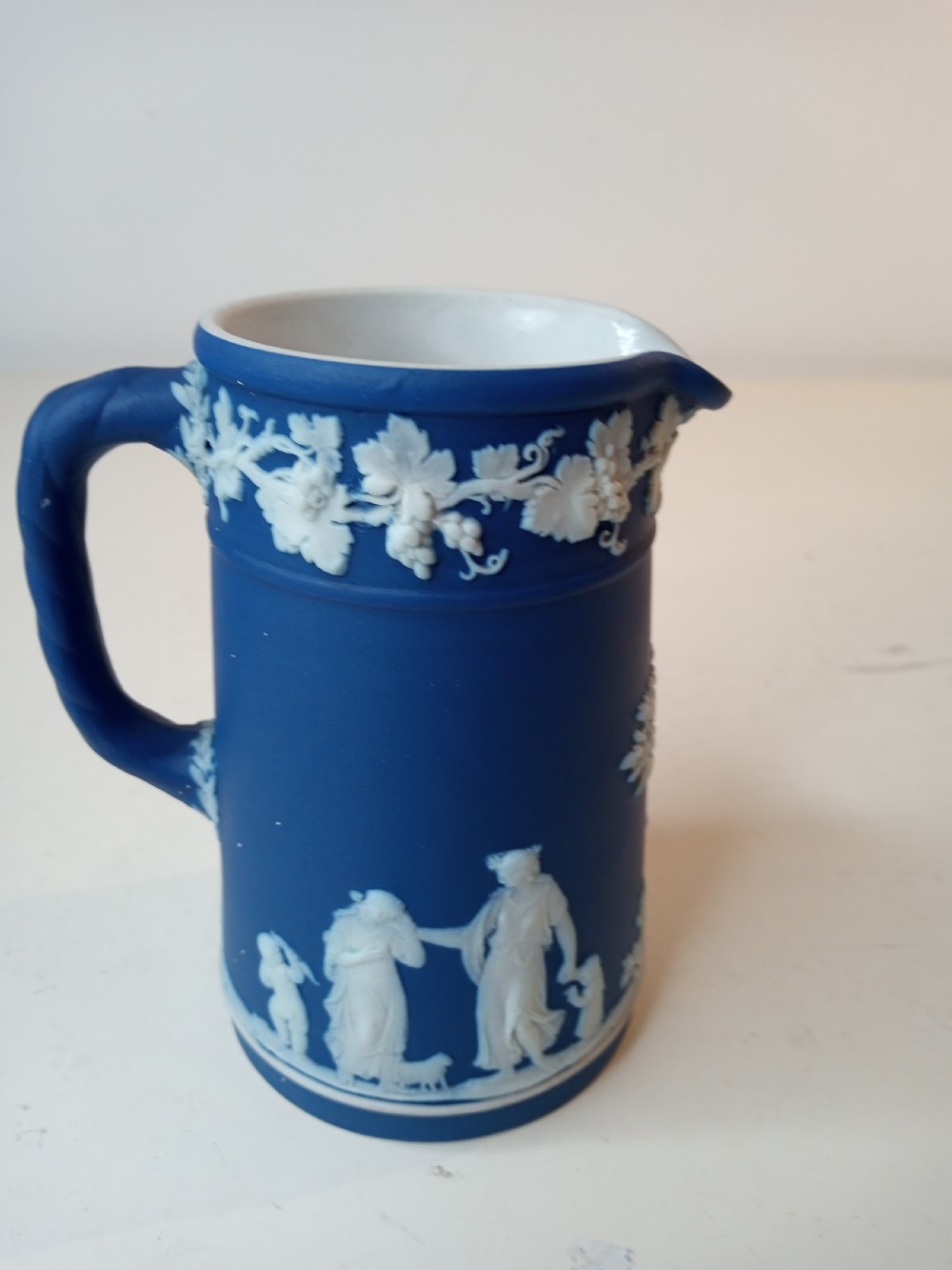 Two Wedgwood Japerware Milk Jugs, 1930's View VI