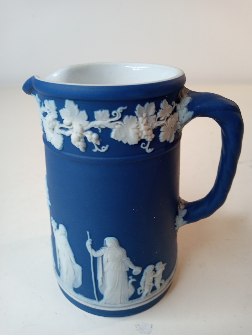 Two Wedgwood Japerware Milk Jugs, 1930's View VII