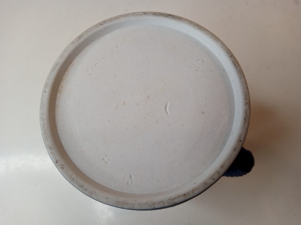 Two Wedgwood Japerware Milk Jugs, 1930's View VIII