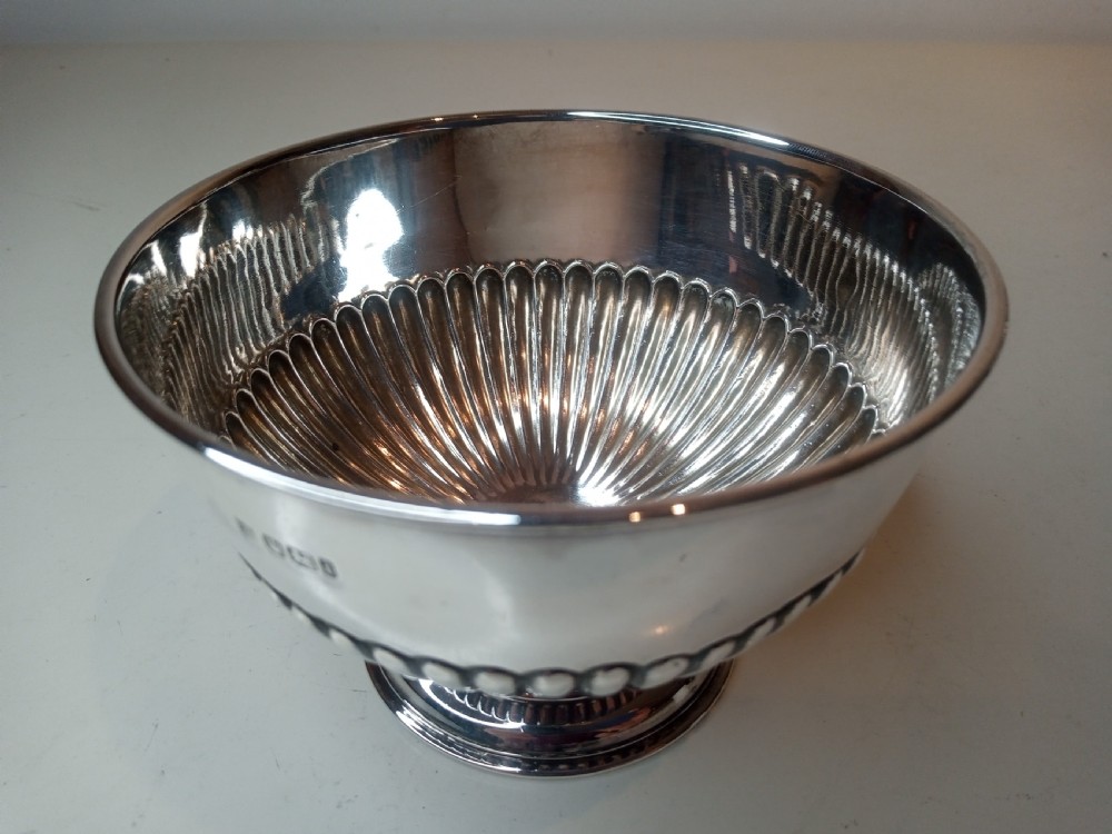 Matching Victorian/Edwardian Hallmarked Silver Teaset View V