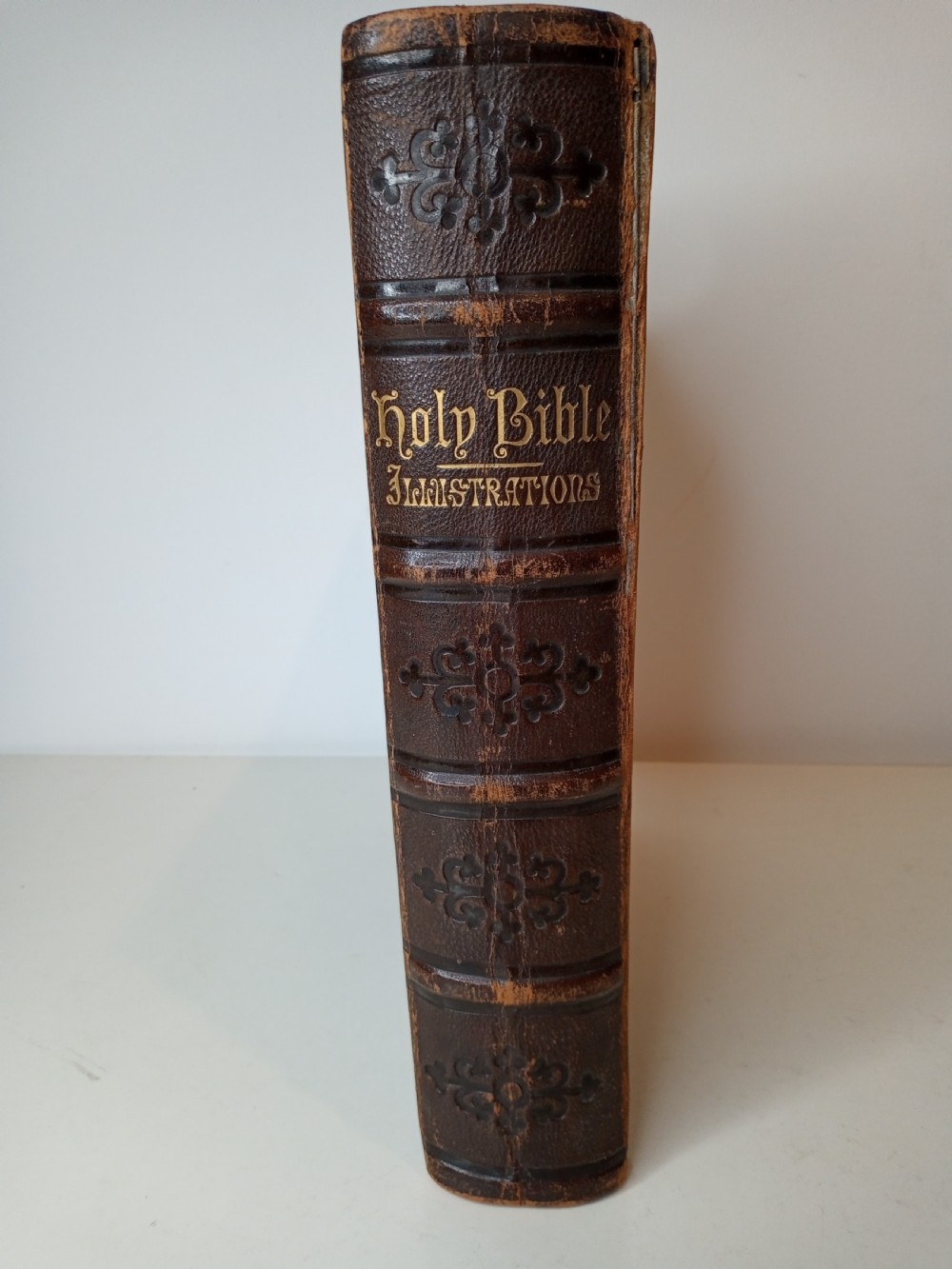 Holy Bible with Brass Clasps, 1874 View IV