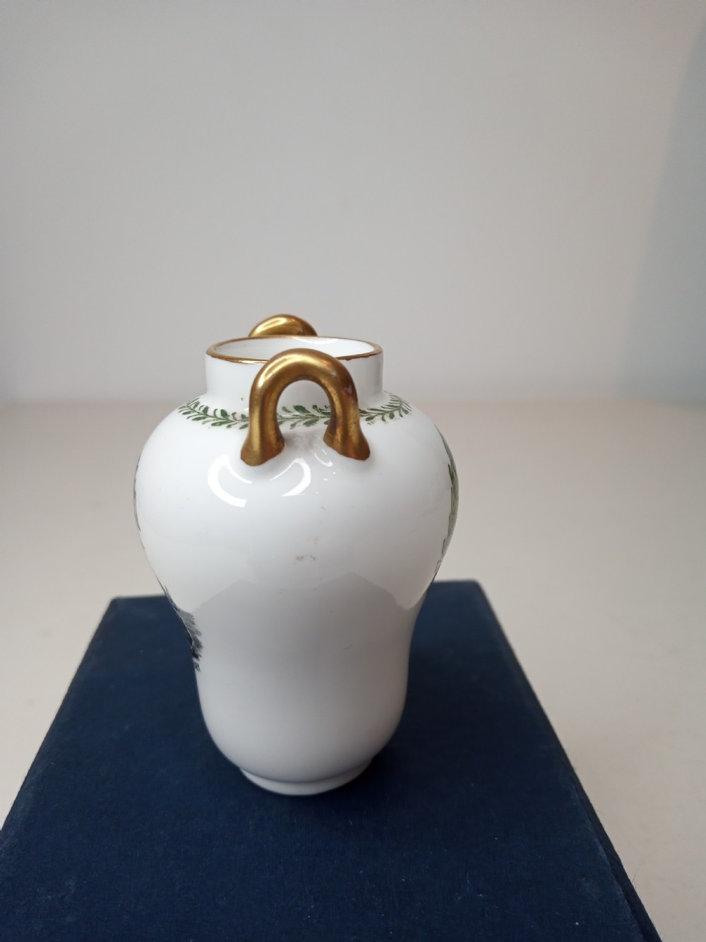 Admiral Nelson Miniature Wedgwood Vase  1905 View III