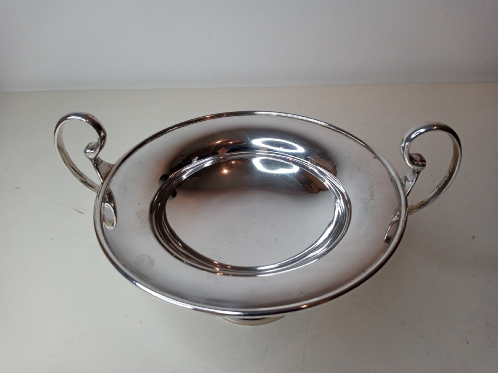 Silver Bon Bon Dish, Hallmarked 1910 View II