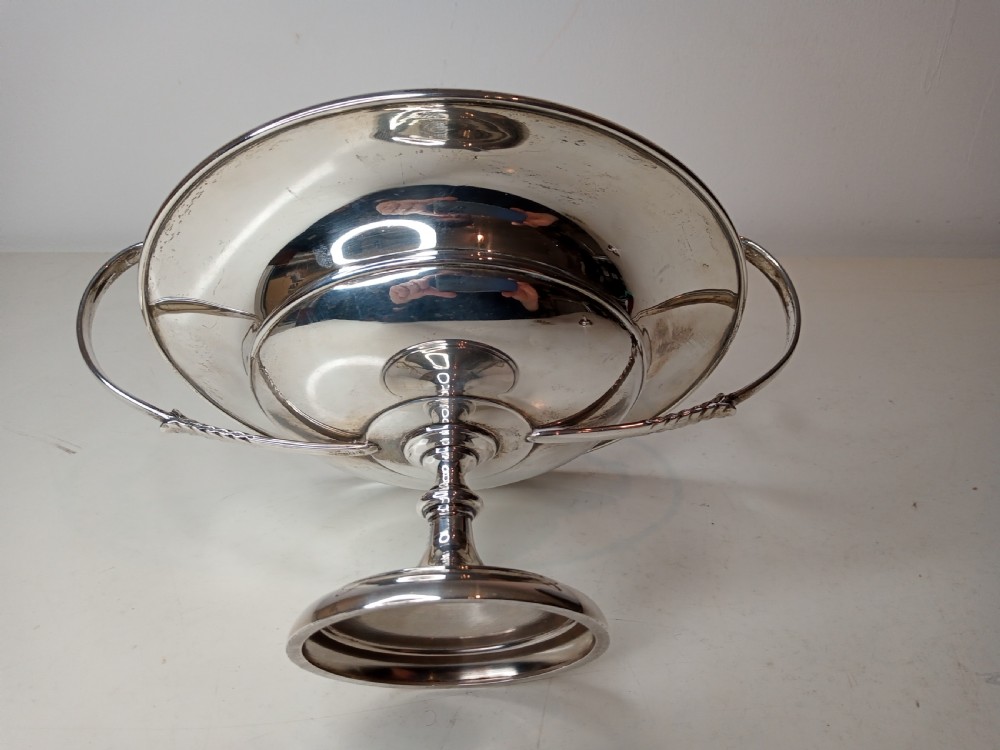 Silver Bon Bon Dish, Hallmarked 1910 View III