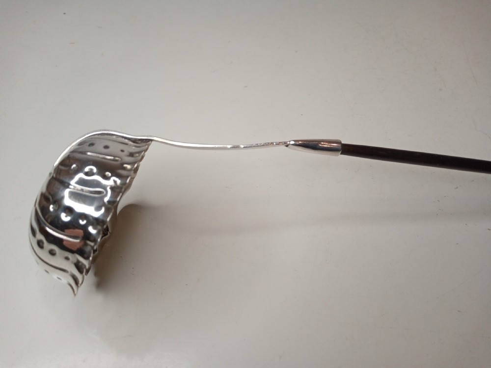 Georgian Toddy Ladle with twisted Whale Bone Handle View IV