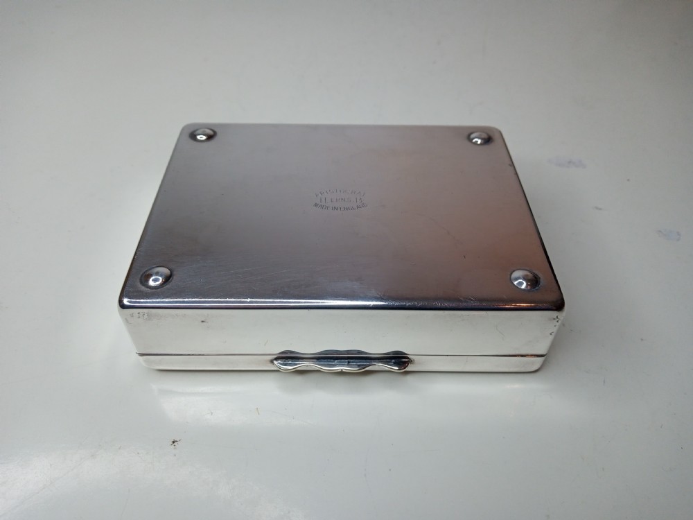 Art Deco Silverplated Cigarette Box View IV