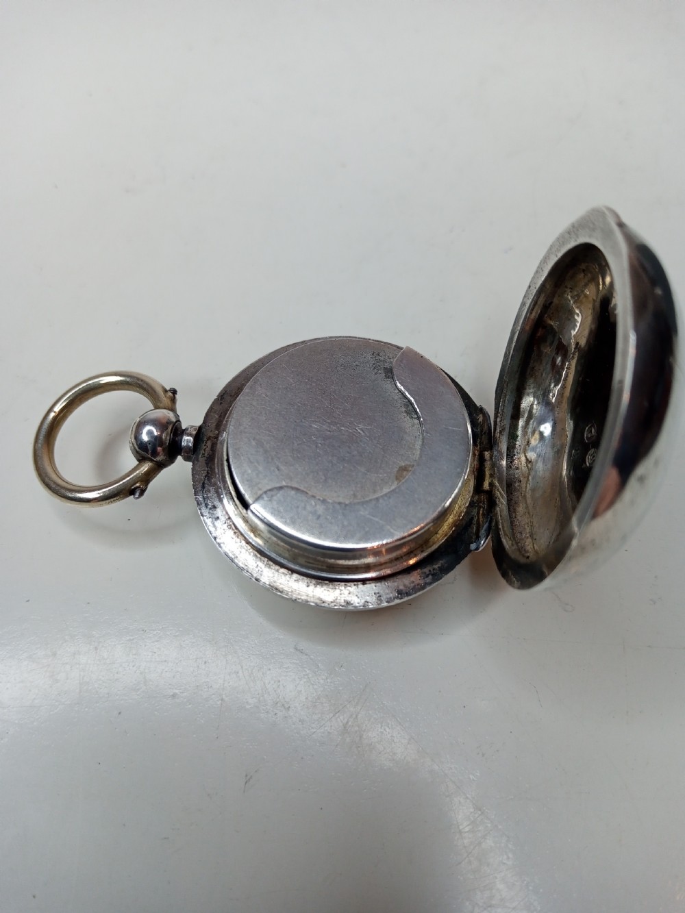 Sterling Silver Sovereign Holder, 1881