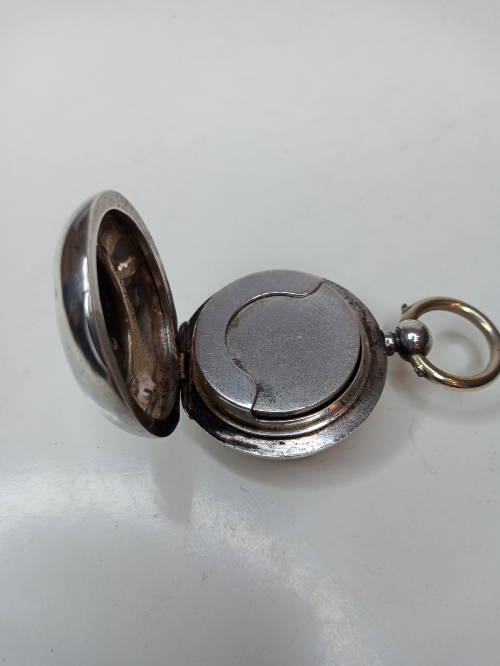 Sterling Silver Sovereign Holder, 1881 View II