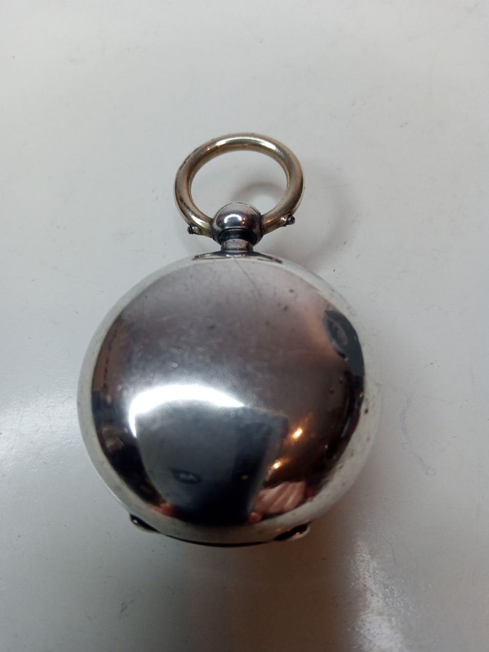 Sterling Silver Sovereign Holder, 1881 View III