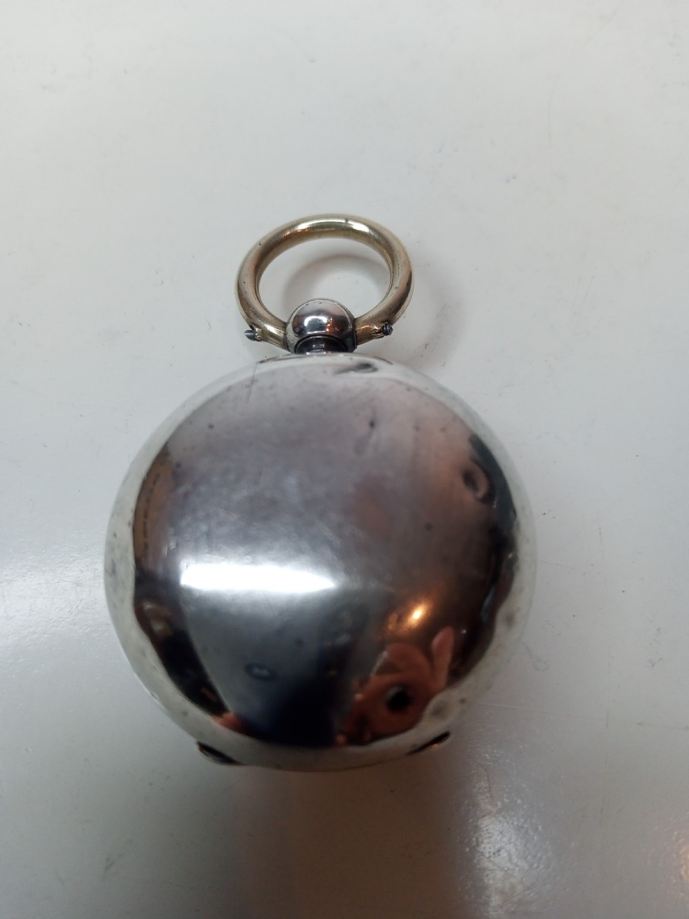 Sterling Silver Sovereign Holder, 1881 View IV