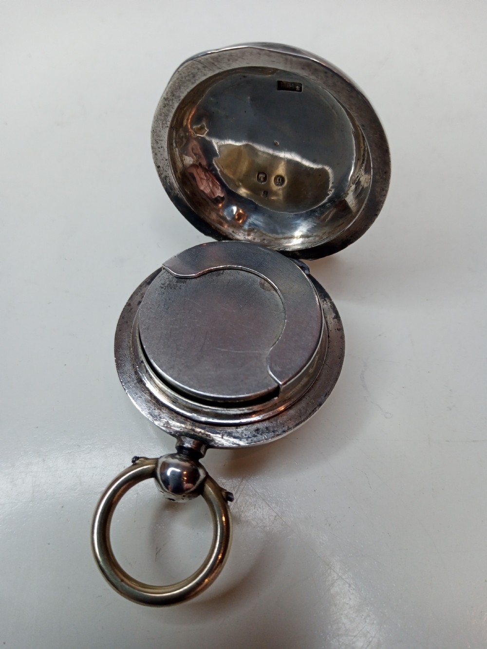 Sterling Silver Sovereign Holder, 1881 View VI