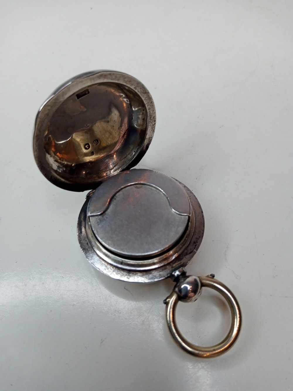 Sterling Silver Sovereign Holder, 1881 View VII