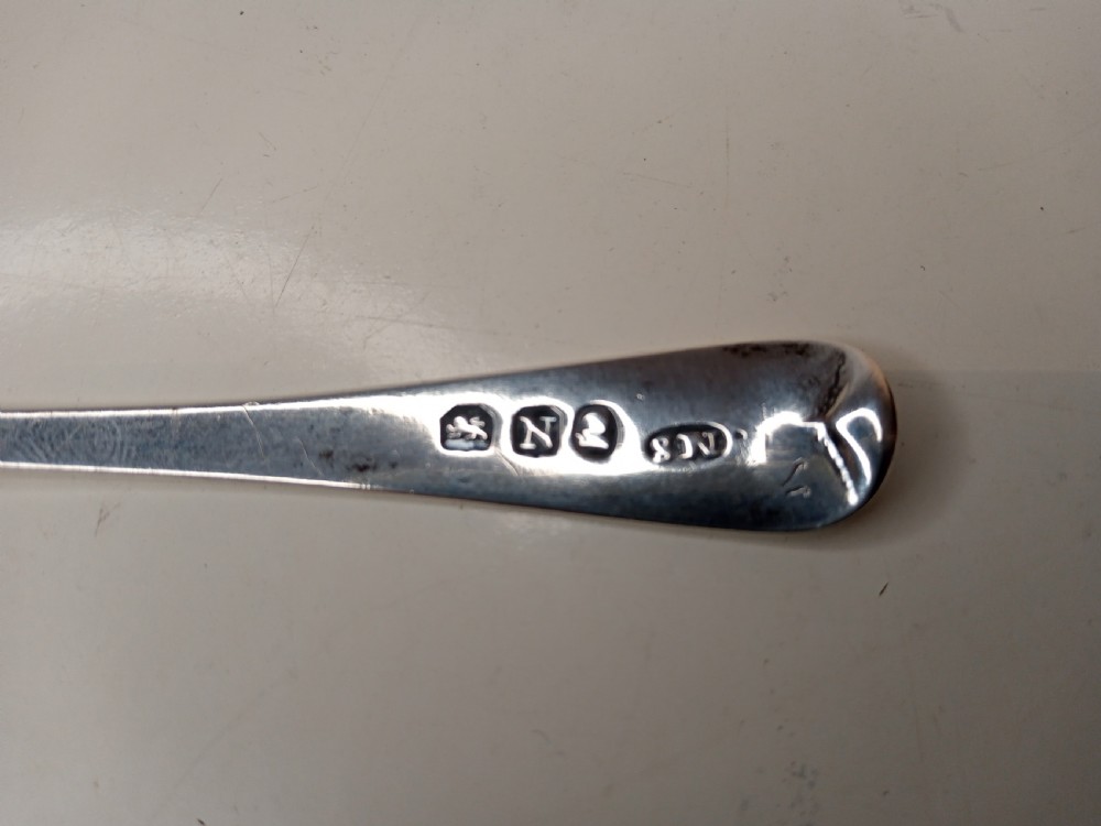 George Iii Silver Spoon 1808 View III