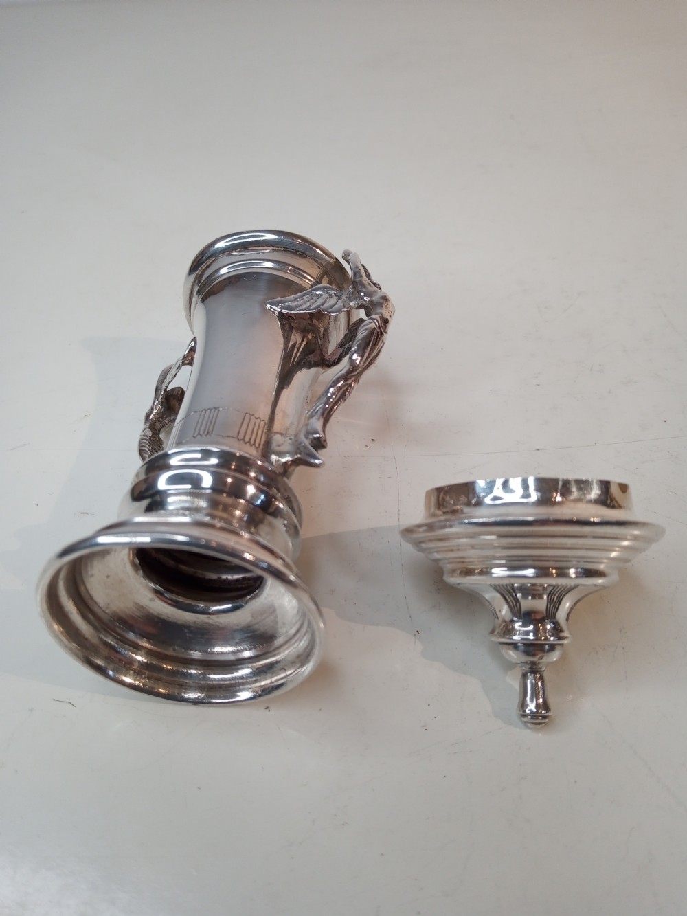 Unusual Silver Presentation Cup 1949 View VII