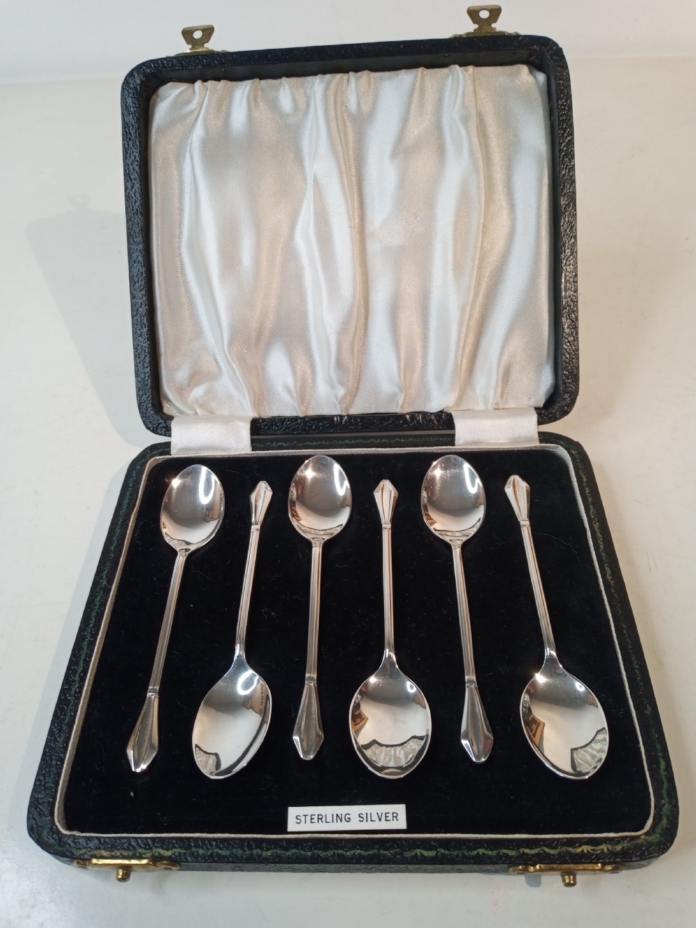 Set of six Silver Spoons, Hallmarked 1963.