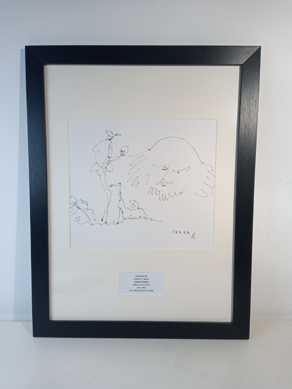 Pablo Picasso, Limited Edition Print from 1965