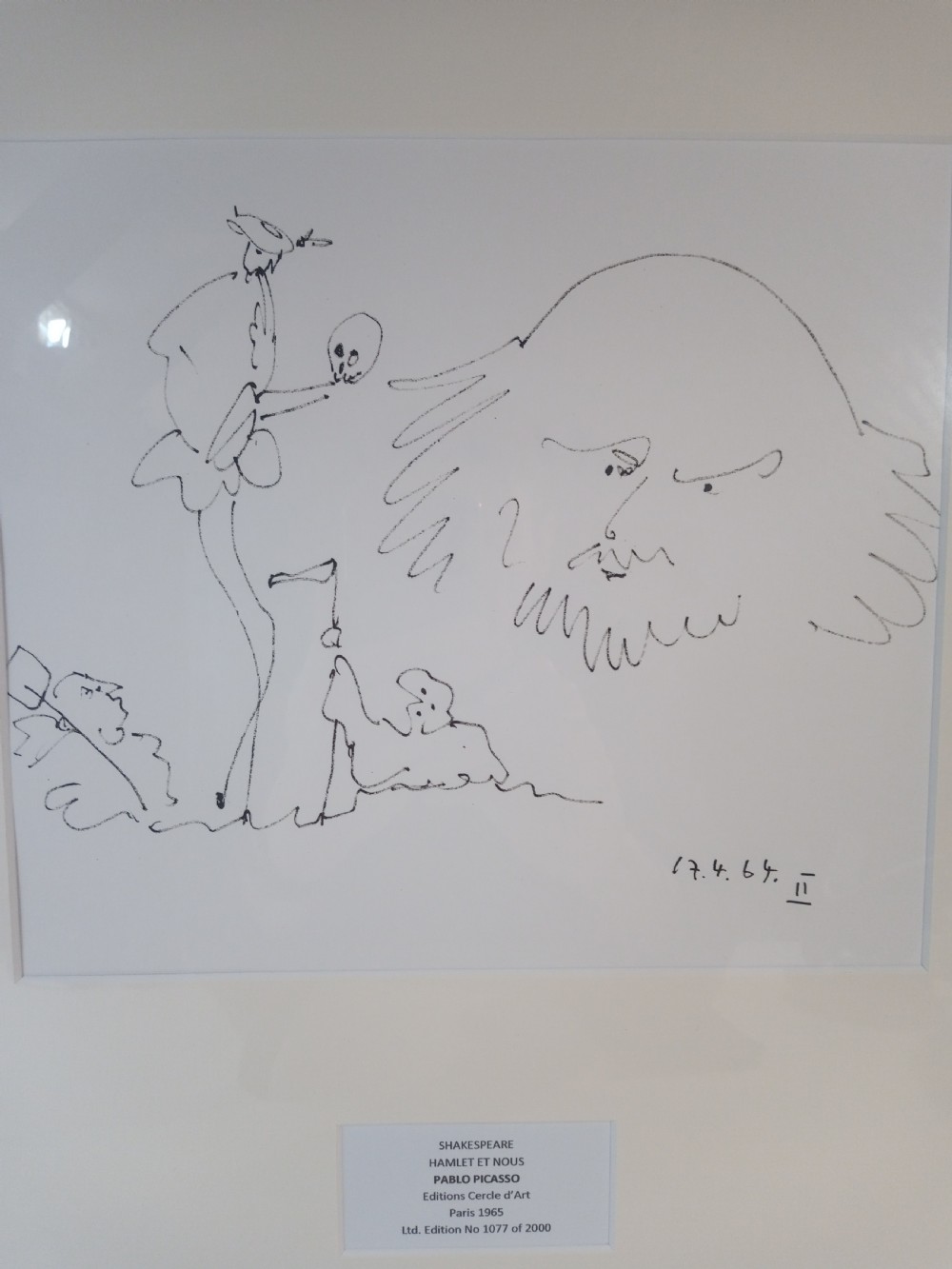 Pablo Picasso, Limited Edition Print from 1965 View IV