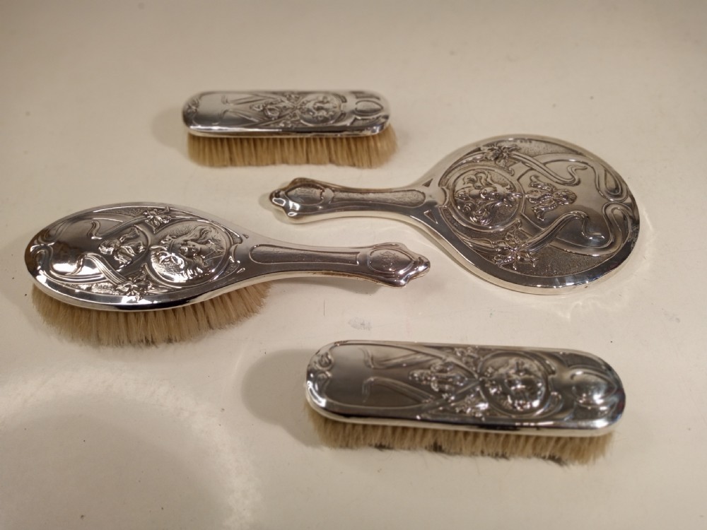 Sterling Silver Vanity-Set, 1910