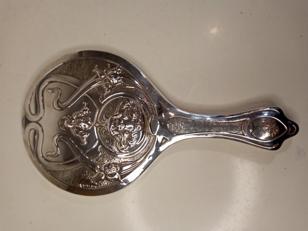 Sterling Silver Vanity-Set, 1910 View III