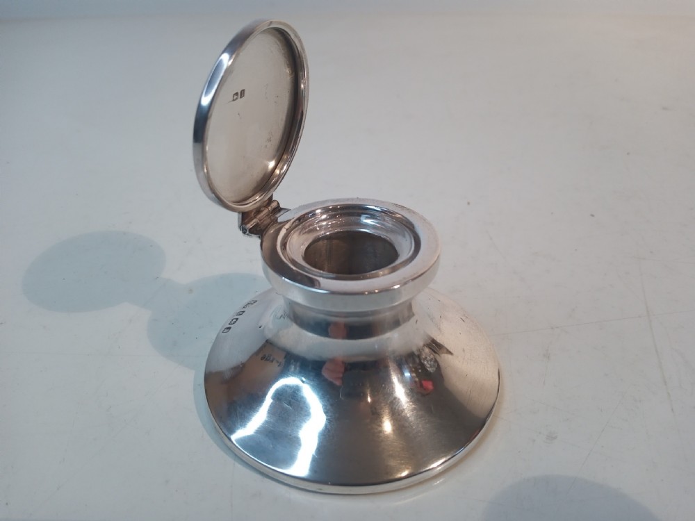  Silver Capstan Inkwell 1919
