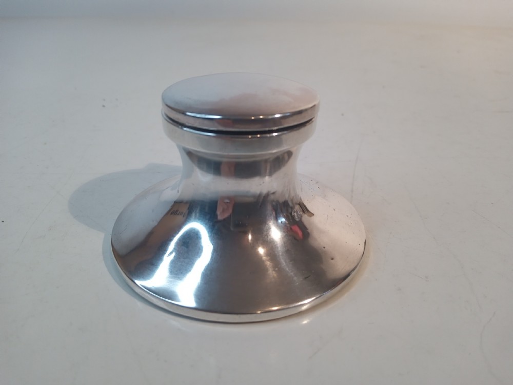  Silver Capstan Inkwell 1919 View II