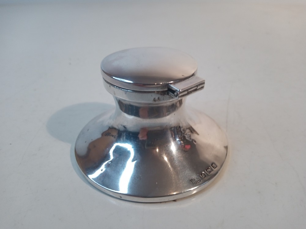  Silver Capstan Inkwell 1919 View III
