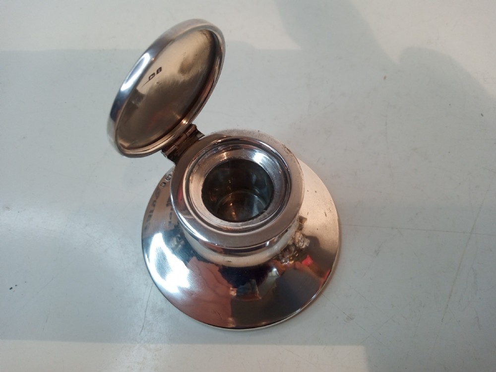  Silver Capstan Inkwell 1919 View IV