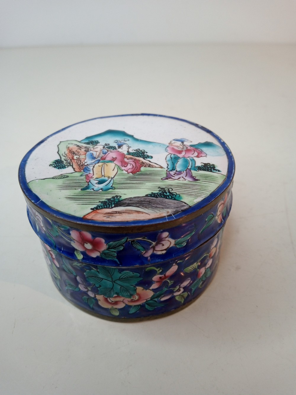 Qing Dynasty Enamel Box