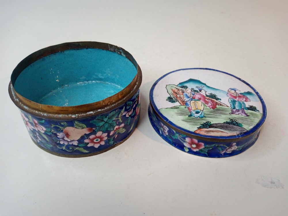 Qing Dynasty Enamel Box View V