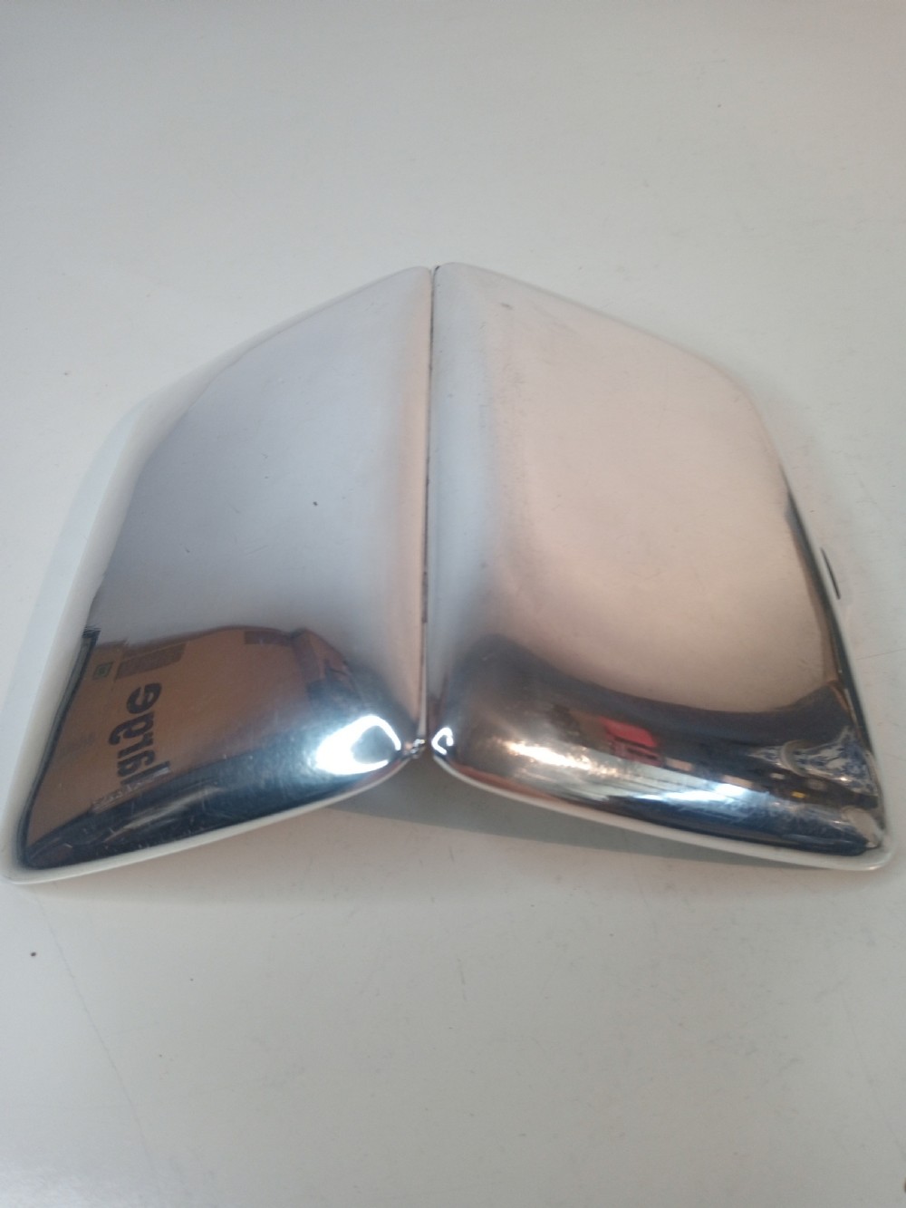  Silver Cigar Case, Hallmarked 1945