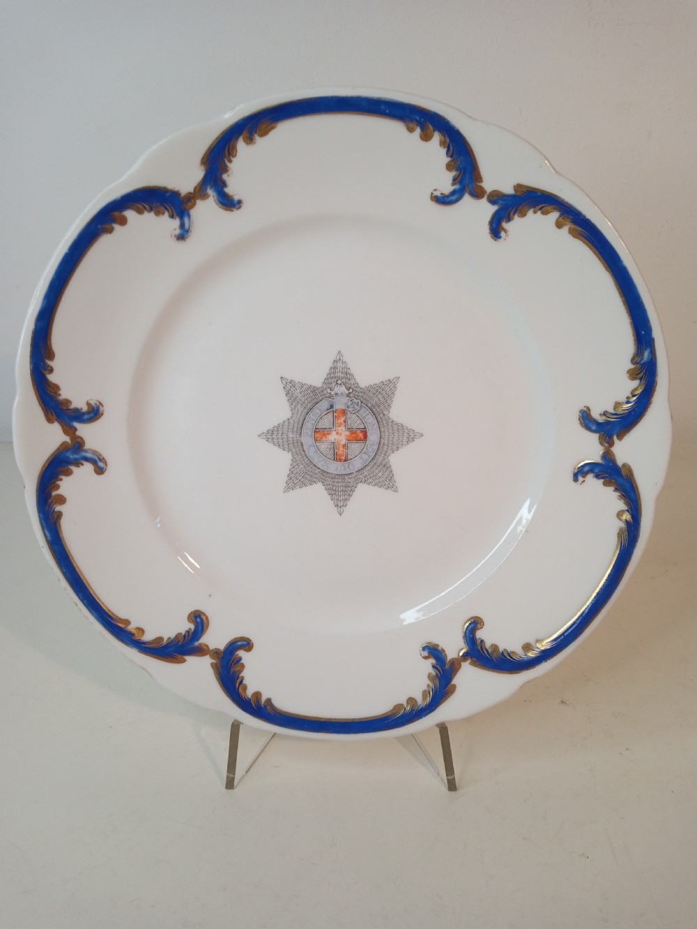 Royal Garter Plate, Windsor Castle 1880's