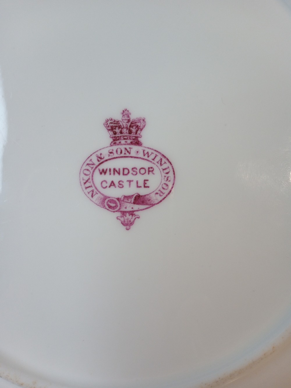 Royal Garter Plate, Windsor Castle 1880's View III