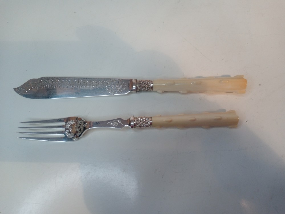 Twelve Piece Fish Fork and Knife Set View III