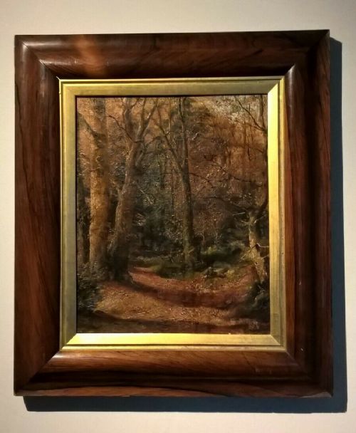 Elinor May Constable Original Oil Painting Wooded Autumn Landscape Scene Ardtully, Ireland