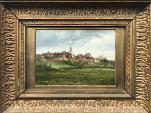 Owen Bowen Signed Original Oil Painting Yorkshire Dales Village Landscape 2