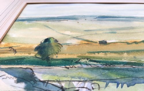 fig 2. MURIEL METCALFE (m. Fred Lawson) Original 20th Century Watercolour Painting
