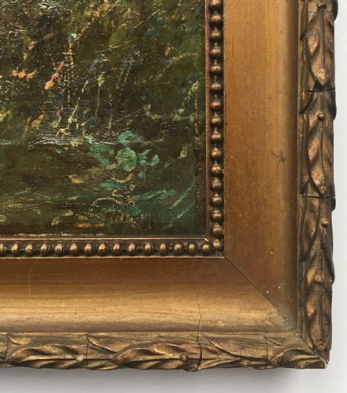 SIDNEY YATES JOHNSON ORIGINAL ANTIQUE OIL PAINTING LANGDALE PIKES LAKE DISTRICT - ADDITIONAL PHOTO 3