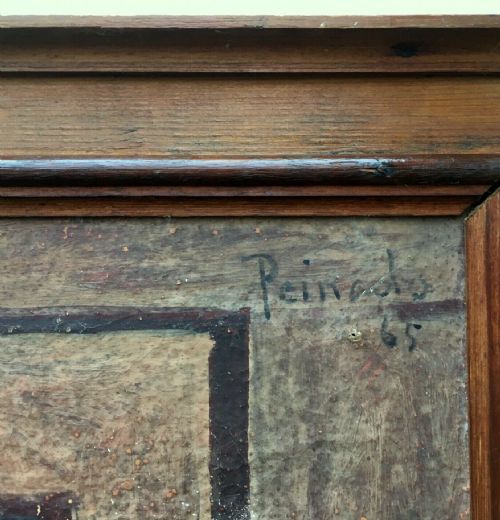 fig 1. Peinado (Joaquín) Signed Original Spanish Oil Painting on Canvas Still Life