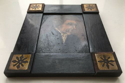 fig 2. Portrait English Gentleman Whickham Parish Clerk County Durham Original Antique Oil Painting
