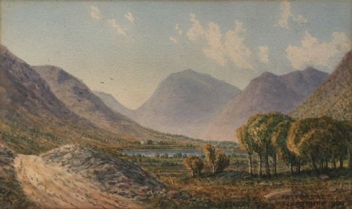 W T Longmire Dated 1900 Signed Watercolour Painting Patterdale Cumbria Landscape