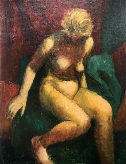 fig 1. Original Oil Painting titled