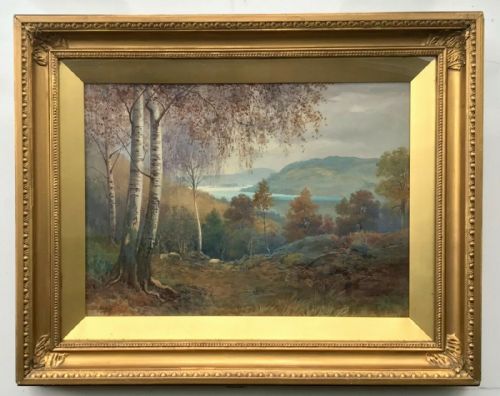 David Gould Signed Original Watercolour Painting English Lake District Landscape