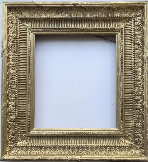 Antique Decorative Gilt Picture Frame Fit Image (Rebate) 32.5 X 28 Cm Ref 1081