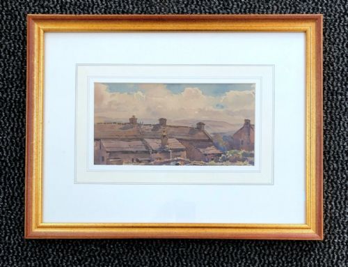 fig 1. Fred Lawson (1888-1968) Signed Original 20th Century Watercolour Painting