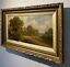 fig 1. Robert Fenson 1908 Signed (AKA Henry Maidment) Original early 20th Century Antique Oil Painting on Canvas Farm Landscape with Cattle & Geese