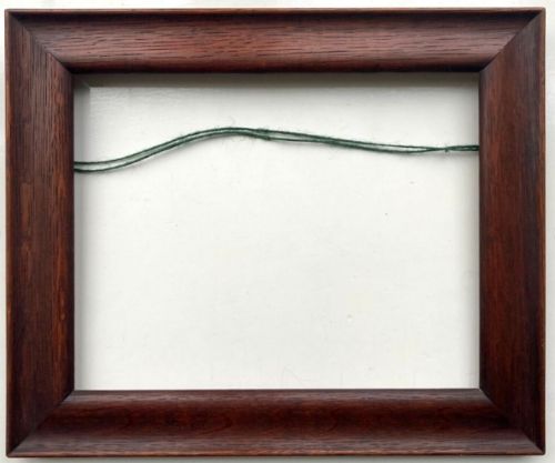 Original Antique Oak Wooden Rectangular Landscape Picture Painting Frame 30 X 44 Cm, Rebate 31 X 24.5 Cm Ref 1092