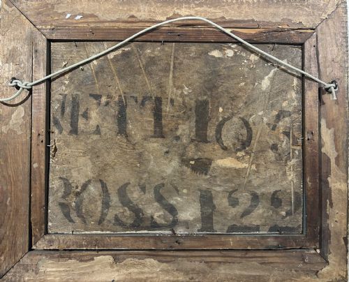 ORIGINAL 19TH CENTURY ANTIQUE OIL PAINTING ON WOOD PANEL ENGLISH WINDMILL LANDSCAPE FOLLOWER OF JOHN CONSTABLE - ADDITIONAL PHOTO 3