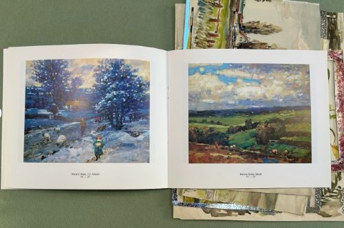 JACK CUDWORTH SIGNED 1940'S COLLECTION OF ORIGINAL WATERCOLOUR LANDSCAPE PAINTINGS ARTIST PORTFOLIO BOOK - ADDITIONAL PHOTO 6