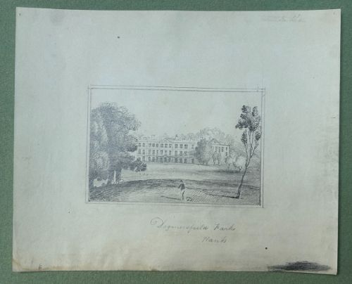 18 X ORIGINAL CIRCA 1818 ANTIQUE PENCIL DRAWING SKETCHES HAMPSHIRE BRITISH EARLY 19TH CENTURY LANDSCAPES - ADDITIONAL PHOTO 6